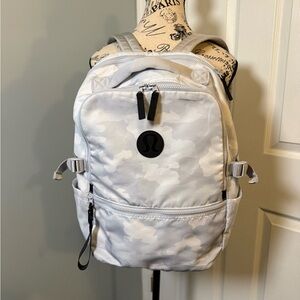 lululemon athletica White/gray Camo Backpack